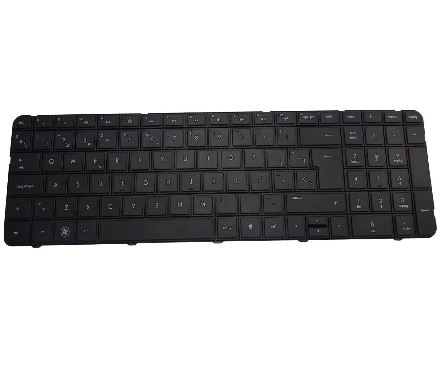 TECLADO HP COMPAQ G7 G7-1000 G7-1100 G7-1200 G7-1300 NEGRO (ENTREGA 15 DÍAS HABILES)